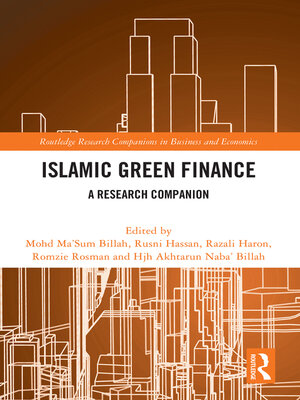 cover image of Islamic Green Finance